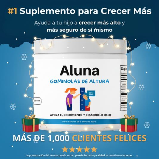 Aluna® Crecimiento Óseo Natural